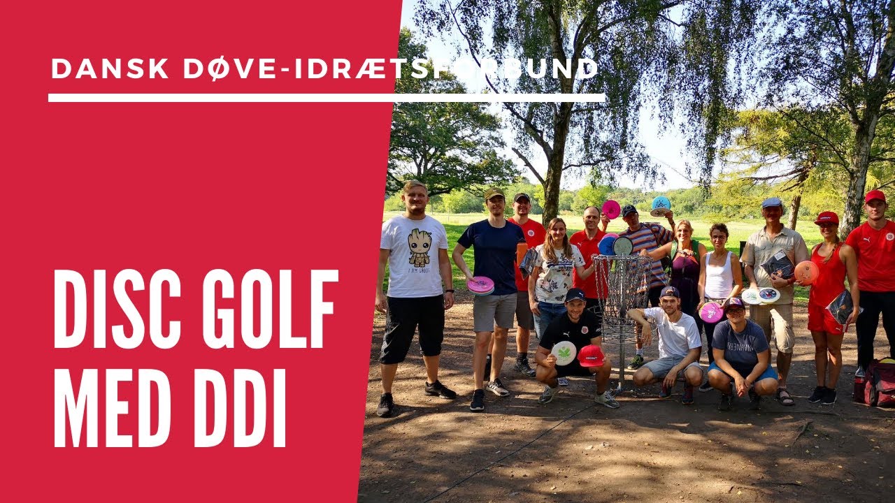 Lær discgolf med DDI og 13dobbelt dansk mester i discgolf Jylland 2020 Dansk DøveIdrætsforbund